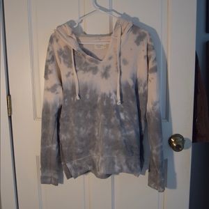 Ocean Drive Tye-Dye Hooded Sweatshirt-Medium